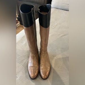 Saks Fifth Avenue Leather Knee High Boots